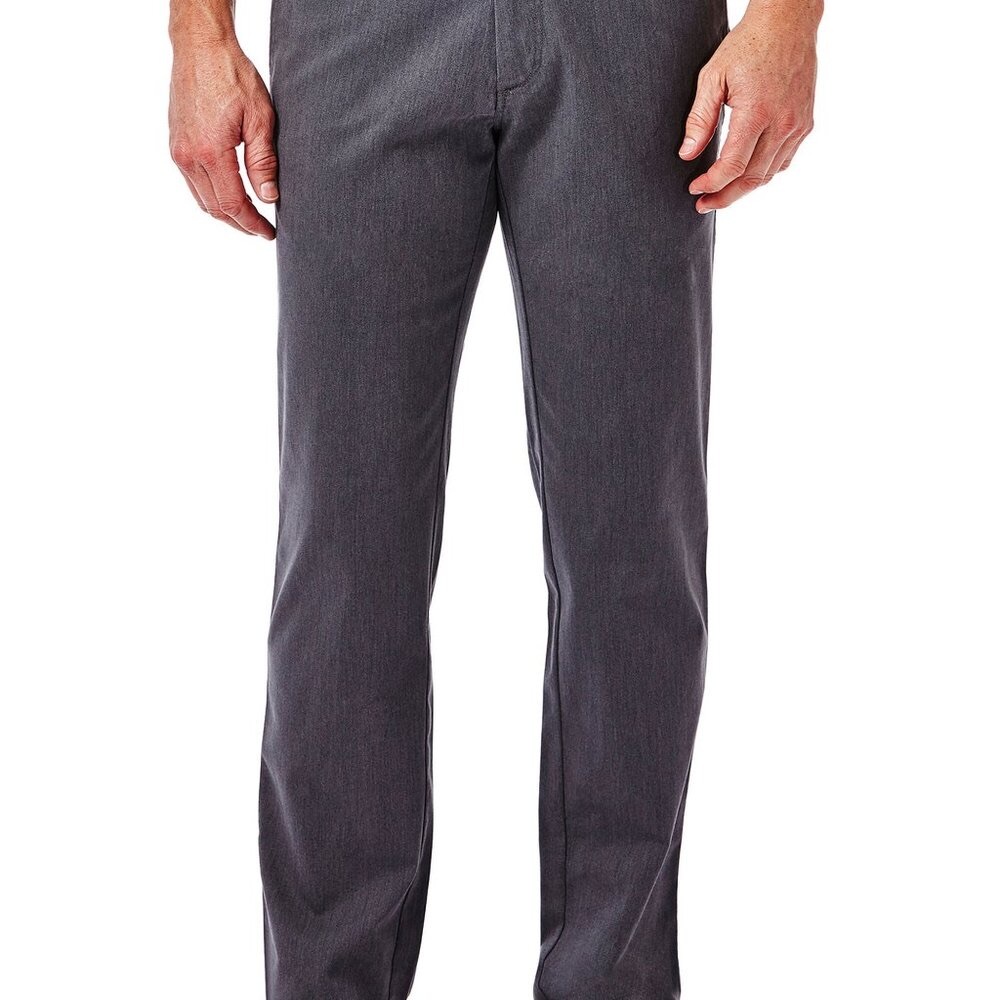 Life khaki Sustainable chino 32 x 32 Haggar clothing straight fit cotton blend